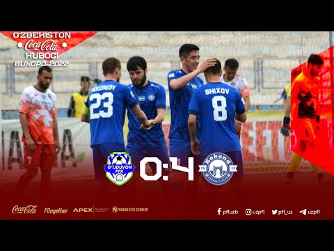 O’zbekiston Coca-Cola kubogi. 1-tur G‘IJDUVON — QO‘QON-1912 0:4