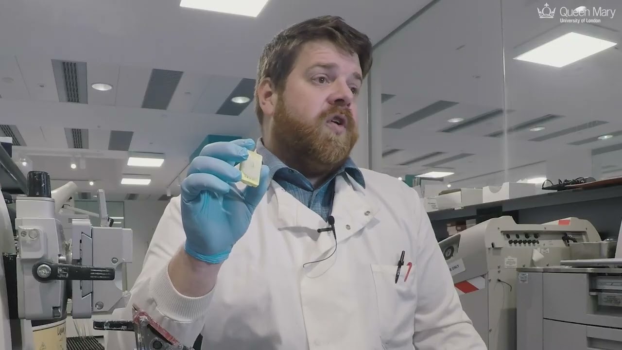 Preparing samples for examination under a microscope