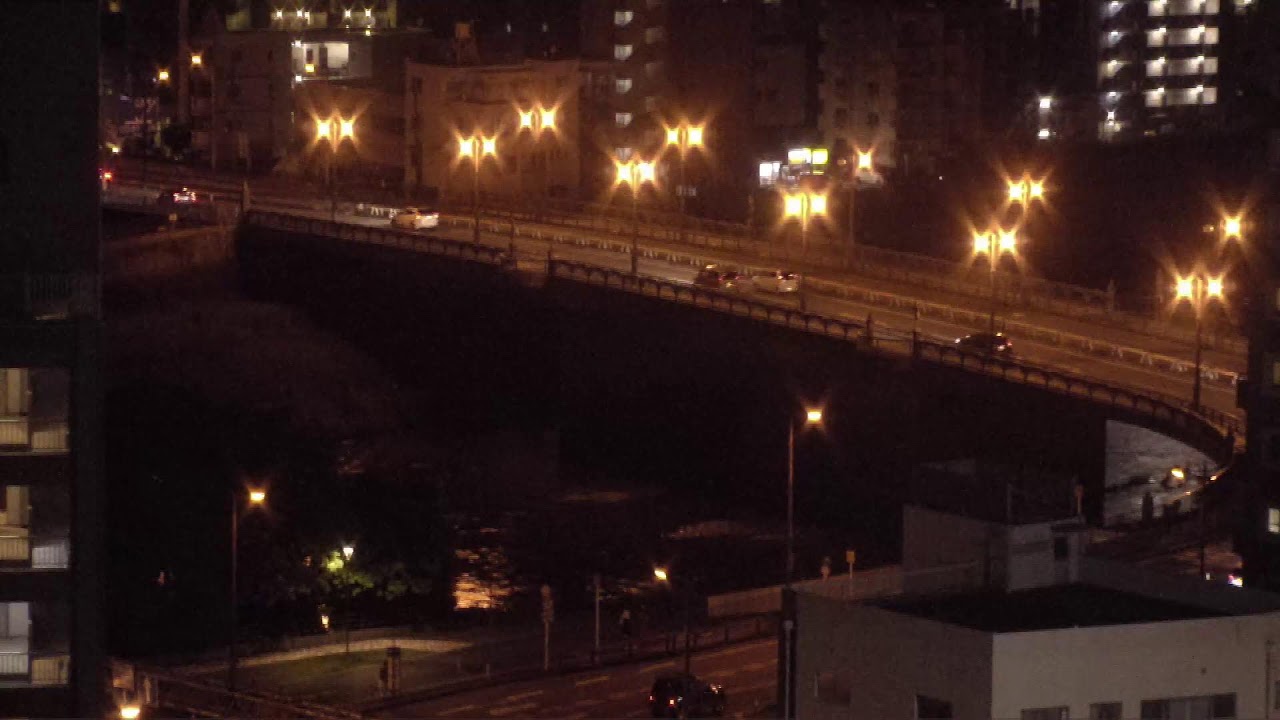 Live webcam view of Shirakawa River City Bridge View