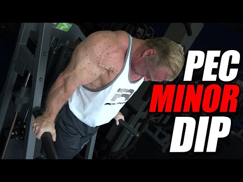 Get a Huge Chest in ONE Workout | PEC MINOR DIPS Revealed
