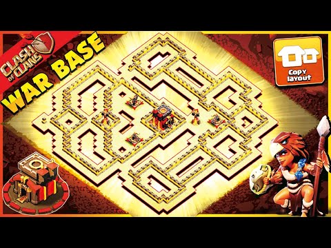 NEW STRONGEST! Town Hall 10 (TH10) War Base With CopyLink 2022  | Clash Of Clans #615
