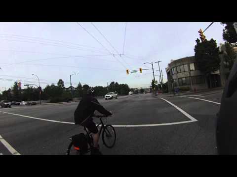 Ansan Traffic Group vehicle EF 8131 hits cyclist in Vancouver