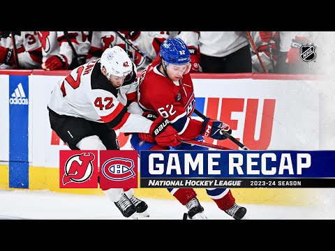 Devils @ Canadiens 9/25 | NHL Highlights 2023