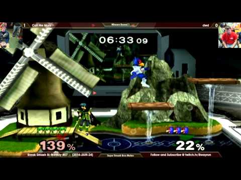Break Smash #07   SSBM W1   Call Me Mars VS dwd