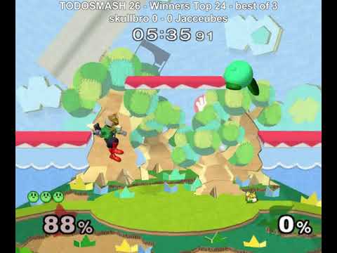 TODOSMASH 26 - skullbro (Kirby/Roy) vs Jacceubes (Fox) - Winners Top 24