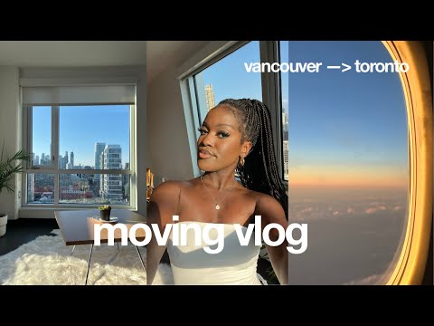 university dorm room MOVE IN DAY vlog! toronto metropolitan university (moving across the country)