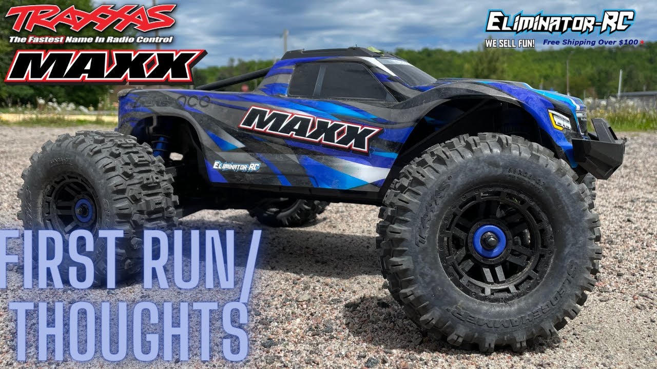 Traxxas Maxx 4s V2  (First Run)