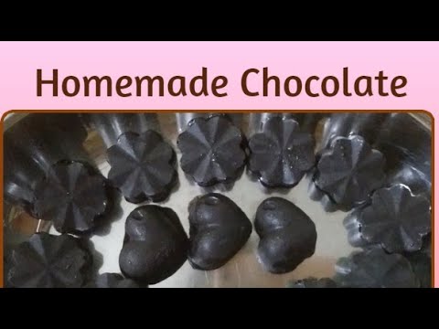 Easy Homemade Chocolate || Only 4 ingredients|| Swasthik Life