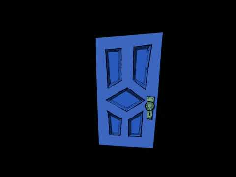 backrooms blue door