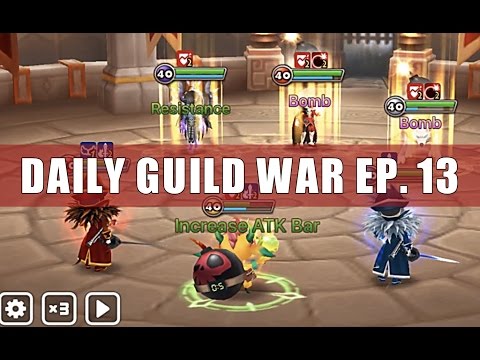 Budget Team & Carrack Fail Test - Daily Guild War Ep. 13 - Summoners War