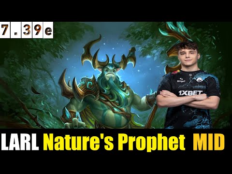 LARL [Nature's Prophet] MID 7.39e - DOTA 2 HIGHEST MMR MATCH#dota2  #dota2gameplay