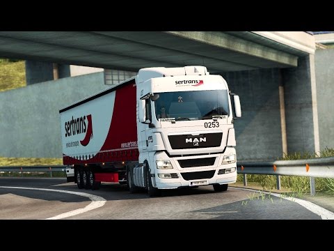 ETS 2 1.27 ProMods 2.16 MAN TGX Bilbao - Bayonne
