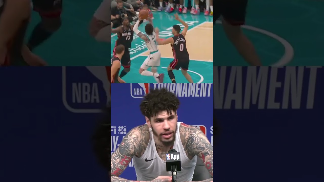 LaMelo Ball apologized for the play that led to Bam Adebayo leaving the game