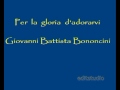 Per la gloria d'adorarvi Giovanni Bononcini 