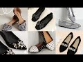Girls Shoes Design - Ladies Shoes New Design 2023 - Flat Shoes for Girls in Black