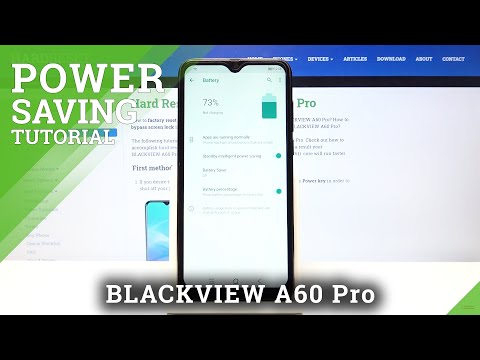 How to Use Power Saving Mode in BLACKVIEW A60 Pro - Low Power Solution