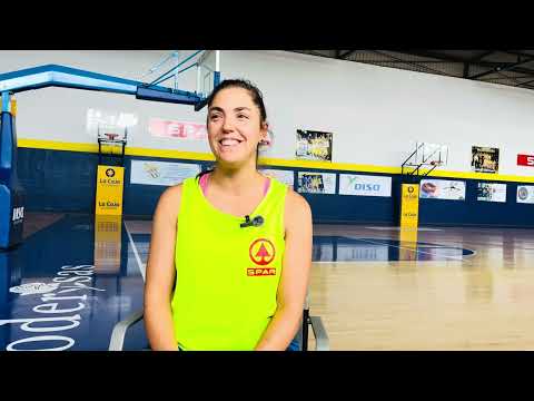 Paula Estebas ofrece sus impresiones tras sus primeros días de pretemporada con el Spar Gran Canaria