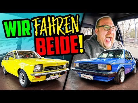 BEIDE sind STARTKLAR! - Opel Kadett C Coupé & VW Jetta GLI - Probefahrt + Prüfstand!