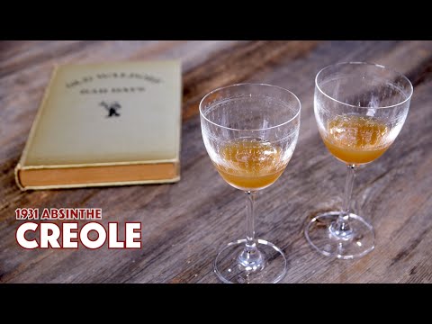 1931 Creole Cocktail From Old Waldorf Bar Days - Cocktails After Dark - Glen And Friends Cooking