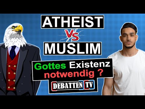 🔵DEBATTE: Atheist VS Muslim | Gibt es Gott? | Akademische Debatte