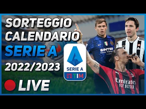 🔴 Seguiamo in DIRETTA il sorteggio del Calendario SERIE A 2022-23 @DavorMilito