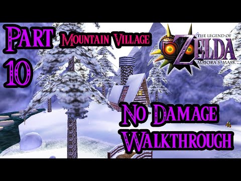 Zelda Majora's Mask 100% Walkthrough Widescreen HD Part 10 - Snowhead Mountains - Lens of Truth