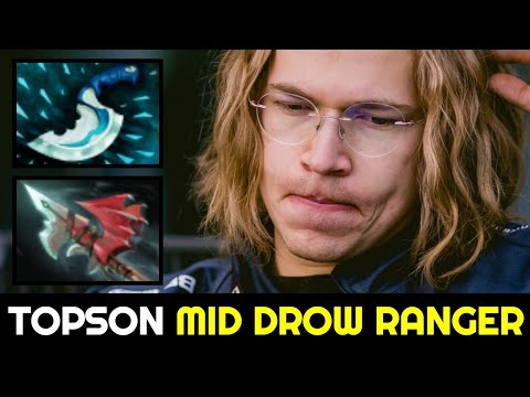 TOPSON MID Drow Ranger with Fast Blink Dagger Build Dota 2