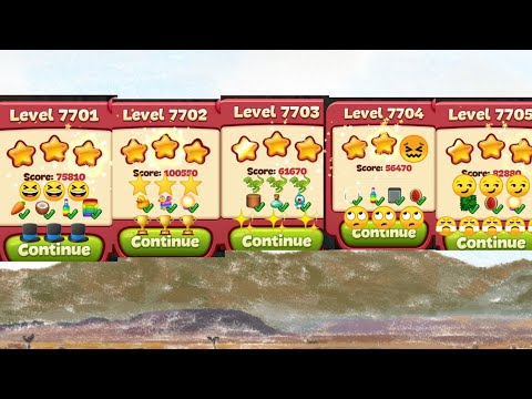 Toon blast levels 7701 7702 7703 7704 7705 🙄 free moves 💚5