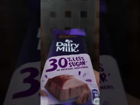 Cadbury dairy milk 30% less sugar