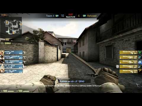 Team X Vs. Refuse - Dreamhack Summer 2013 - CS:GO
