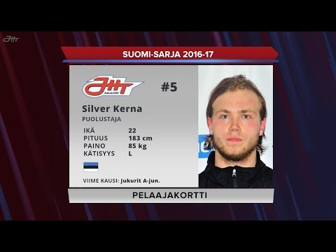JHT Suomi-sarja 2016-17 pelaajakortti: Silver Kerna
