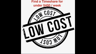 Stay at a timeshare for less than $400 using RCI and Interval International