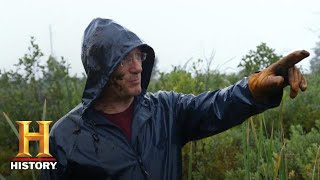 The Curse of Oak Island: Ancient Manuscripts Buried in Swamp (Season 7) | History