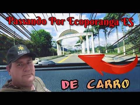 Um giro de carro por Ecoporanga: saída e ruas da cidade #carros #transito #ruas #cidade #viralvideo 