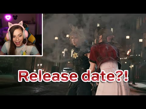 Final Fantasy 7 Remake Trailer Reaction RELEASE DATE HYPE