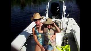 Catching Redfish at Pine Island FL