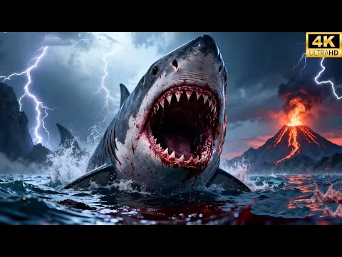 Monster Movie | Humans battle against the cyborg sharks! The ultimate showdown in the deep sea!