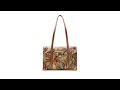 Patricia Nash Verbania Leather Satchel