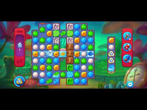 Fishdom Hard level 4296 no boosters フィッシュダム