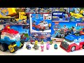 Paw Patrol Mystery Collection Review |Tracker's monkey vehicle|Lookout playset|Rocky's| Patrick ASMR