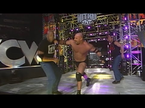 Goldberg See’s Off The Wolfpack Closing Out WCW Nitro 24th January 1999