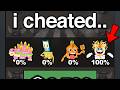 I Secretly Cheated In A Lucky Block Race