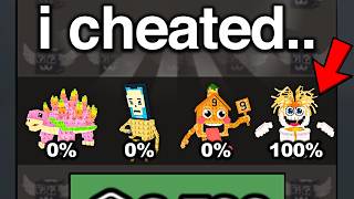 I Secretly Cheated in a Lucky Block Race!