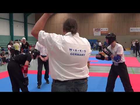 Kickboxen: Marcel Valjda - Ilja Jung (Landesmeisterschaft WAKO - BaWü #15)