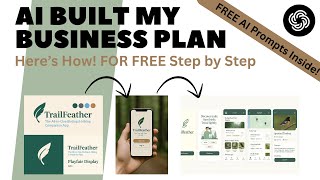 How to Build a Business Plan for Your DREAM Business Using AI (Step-by-Step)