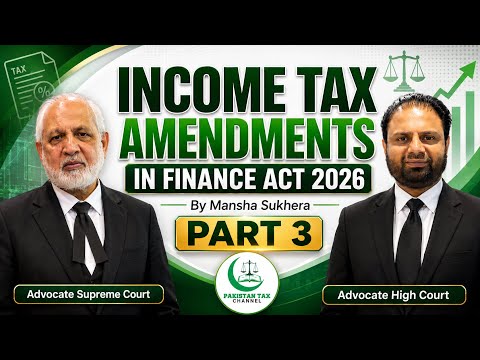  Income Tax Amendments In Finance act 2026 by MANSHA SUKHERA (PART-3)