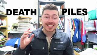 Ebay and Amazon Death Piles | How to Sell Your Thrift Store Junk Online