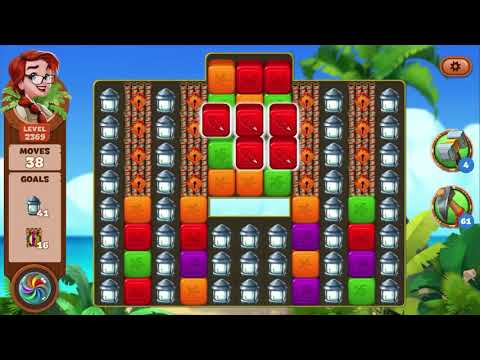 Lost Island Blast Adventure Level 2369 NO BOOSTERS - A S GAMING ✔️