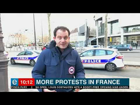 More protests in France