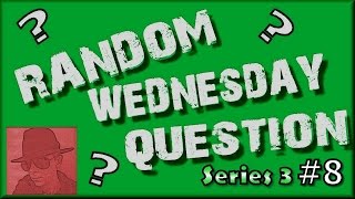 Random Wednesday Question S03 E08 - Plates?
